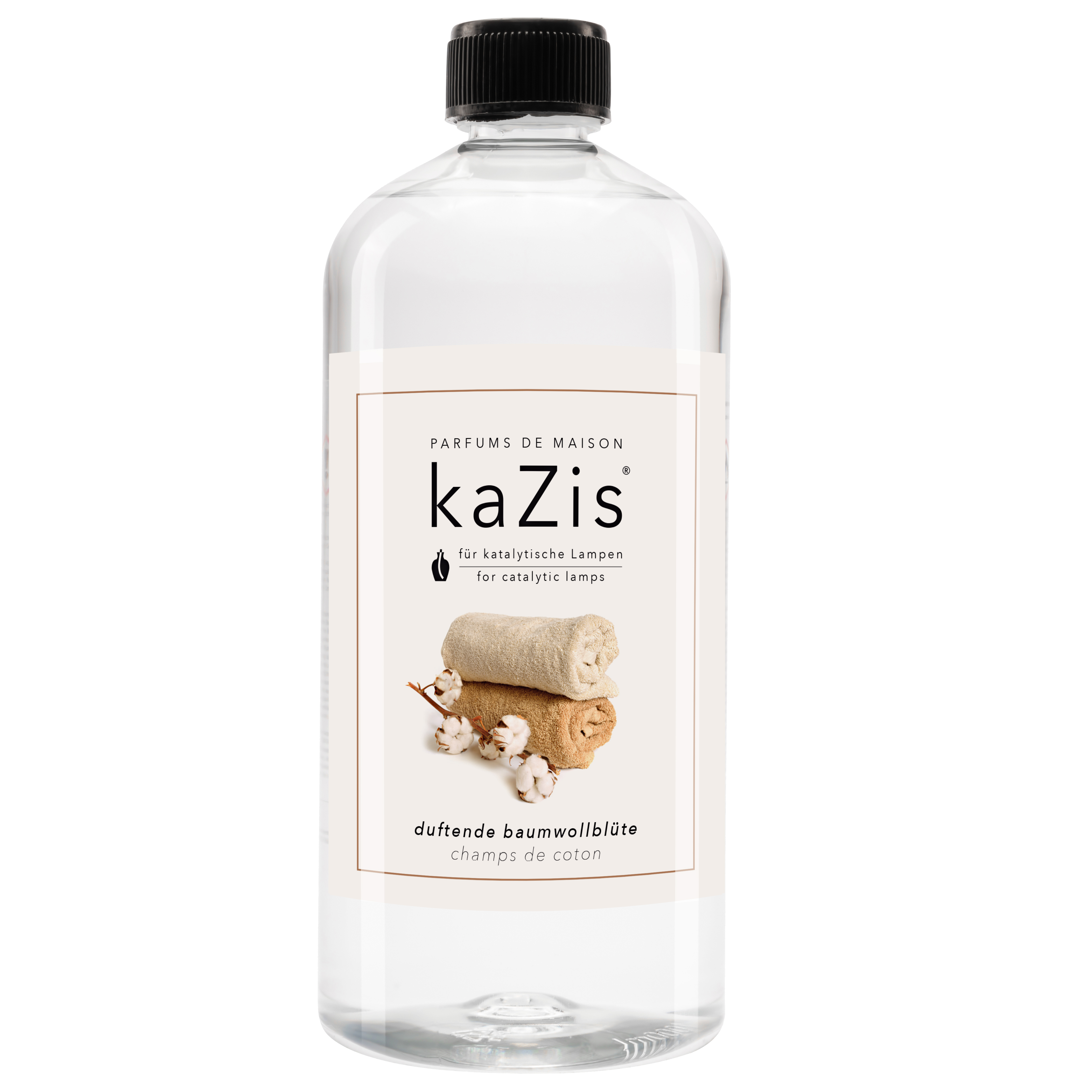 kaZis_Flasche_baumwollbluete Champs de Coton - Duftende Baumwollblüte