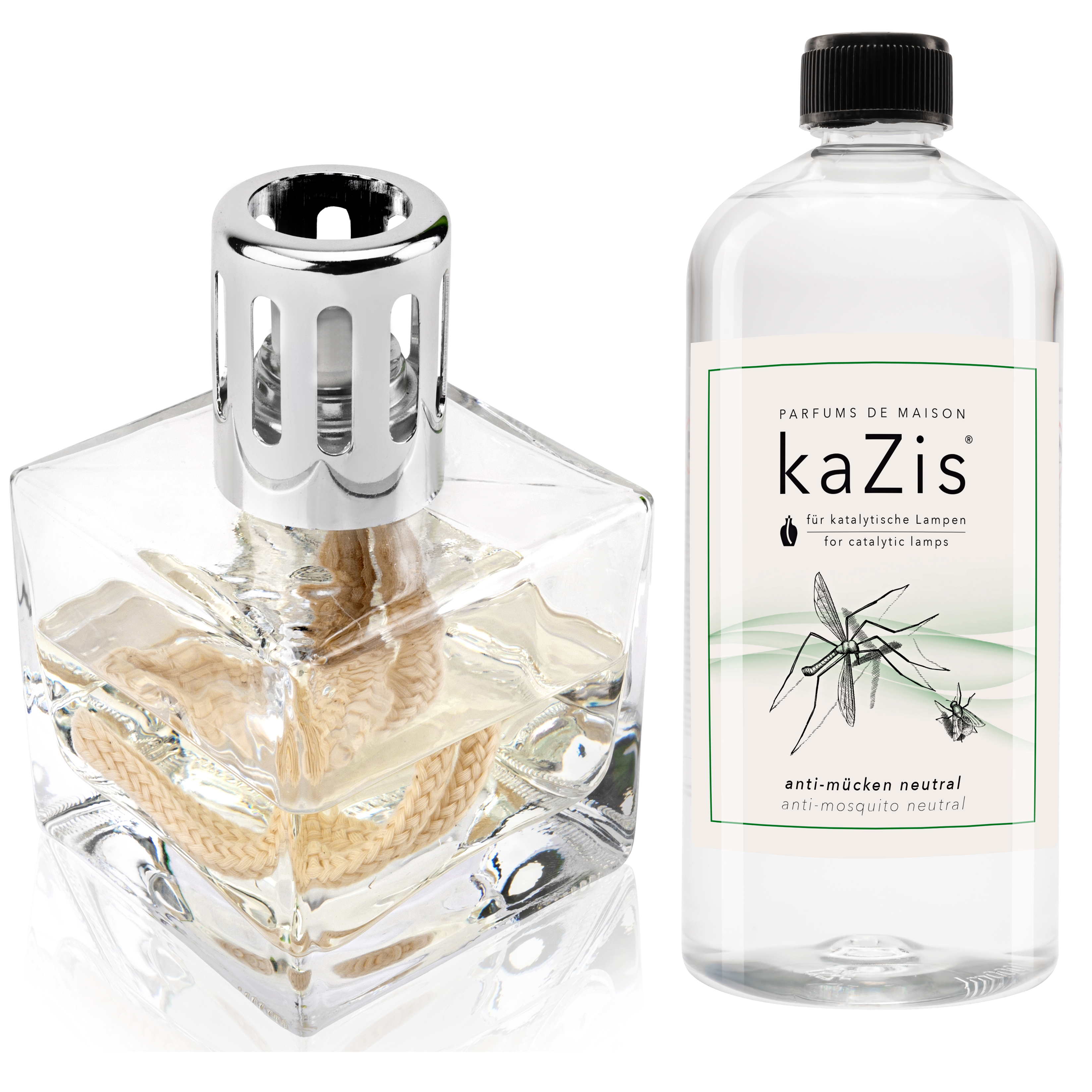 Titelbild_1 Starter-Set Katalytische Lampe + 1 Liter Anti-Moskito neutral