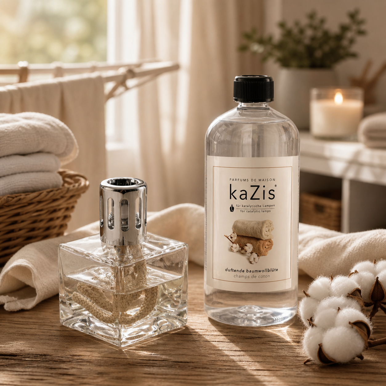 Starter-Set Lampe "Cube" + 1 Liter Duft nach Wahl