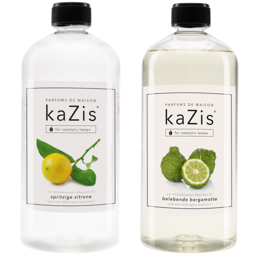 Spritzige Zitrone + Belebende Bergamotte